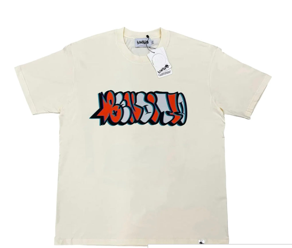 Benditto Graffiti T-shirt (Ivory)